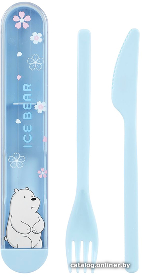 

Набор столовых приборов Miniso We Bare Bears Белый медведь 0255