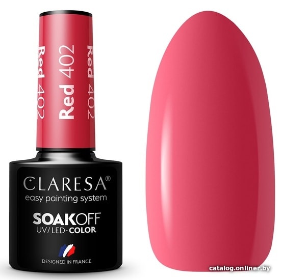 

Гель-лак Claresa Hybrid Red 402 5 мл