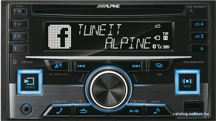 

CD/MP3-магнитола Alpine CDE-W296BT