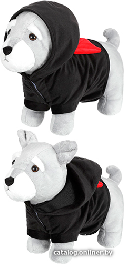 

Классическая игрушка Miniso Собачка с капюшоном 1901 (шнауцер, 36 см)