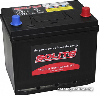 

Автомобильный аккумулятор Solite 75D23L борт (65 А·ч)