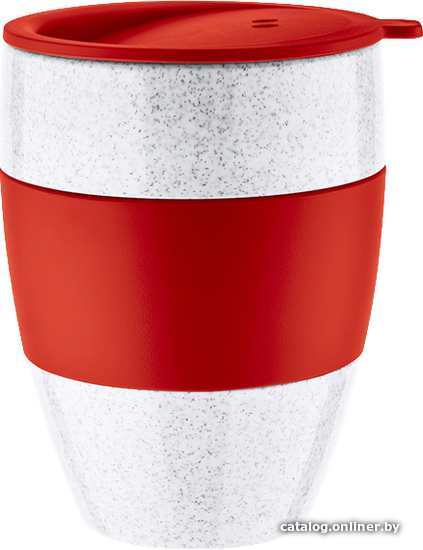 

Термокружка Koziol Aroma To Go Organic FD-3589676 0.4 л (белый/красный)