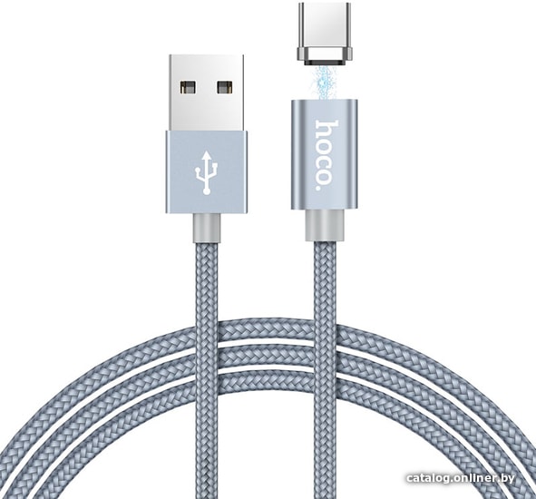 

Кабель Hoco U40A USB-C (светло-серый)