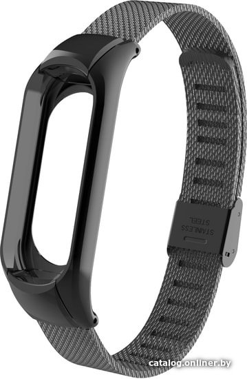 

Браслет Xiaomi миланский сетчатый для Mi Band 3 (черный)