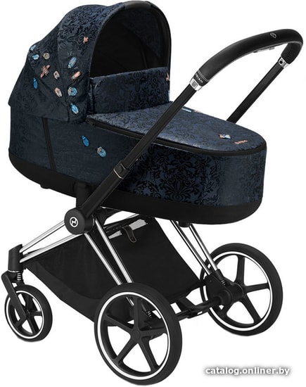 

Универсальная коляска Cybex Priam III FE (jewels of nature, шасси сhrome black)