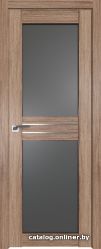 

Межкомнатная дверь ProfilDoors 2.56XN 40x200 (салинас светлый, стекло графит)