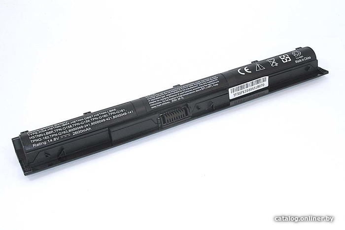 

Аккумуляторы для ноутбуков RageX HP Pavilion 14/15/17 (KI04), 14.8В, 2600мАч, черный
