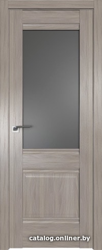 

Межкомнатная дверь ProfilDoors 2X 80x200 (орех пекан/стекло графит)