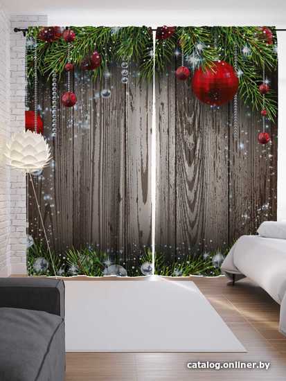 

Комплект штор JoyArty Блеск праздника 1.45x2.65 м p_78668_145x265 (2 шт)