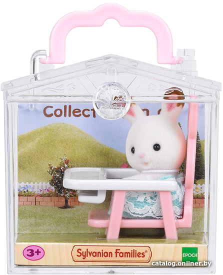 

Аксессуары для кукольного домика Sylvanian Families Младенец в пластиковом сундучке 5197