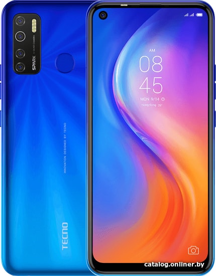 

Смартфон Tecno Spark 5 (синий)