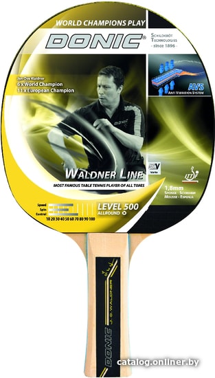 

Ракетка для настольного тенниса Donic-Schildkrot Waldner 500