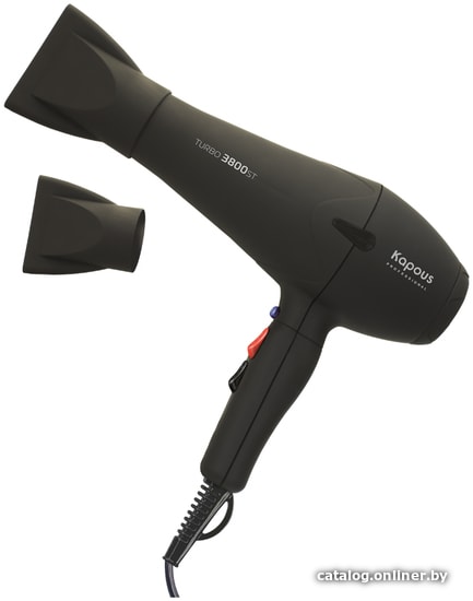 

Фен Kapous Professional Turbo 3800ST (черный)