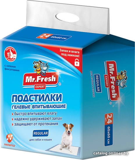 

Одноразовая пеленка Mr.Fresh Expert Regular (24 шт)