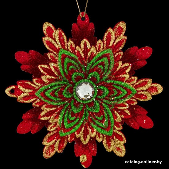 

Елочная игрушка Erich Krause Decor Аленький цветочек 43682