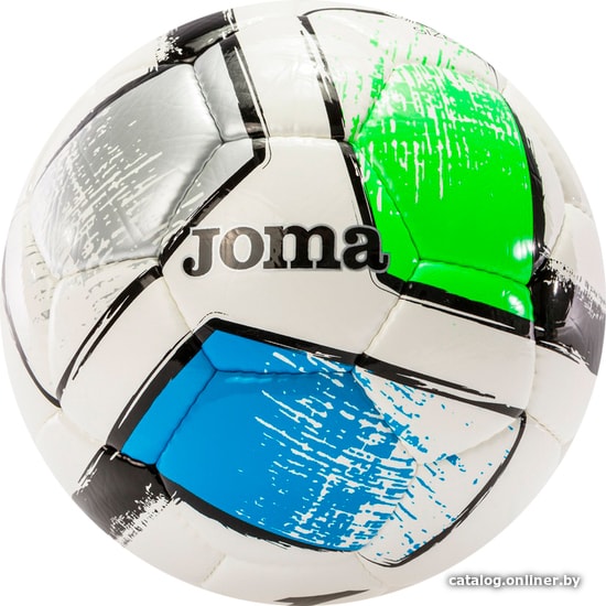 

Мяч Joma Dali II T5 400649.211.5 (5 размер, белый/голубой/зеленый)