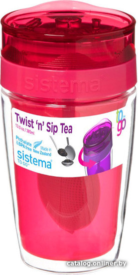 

Термокружка Sistema To-Go Кофе-с-собой 21477 0.315л (красный)