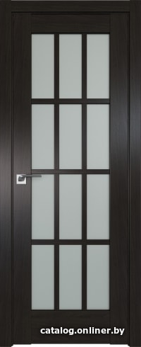 

Межкомнатная дверь ProfilDoors 102X 80x200 (пекан темный/стекло матовое)