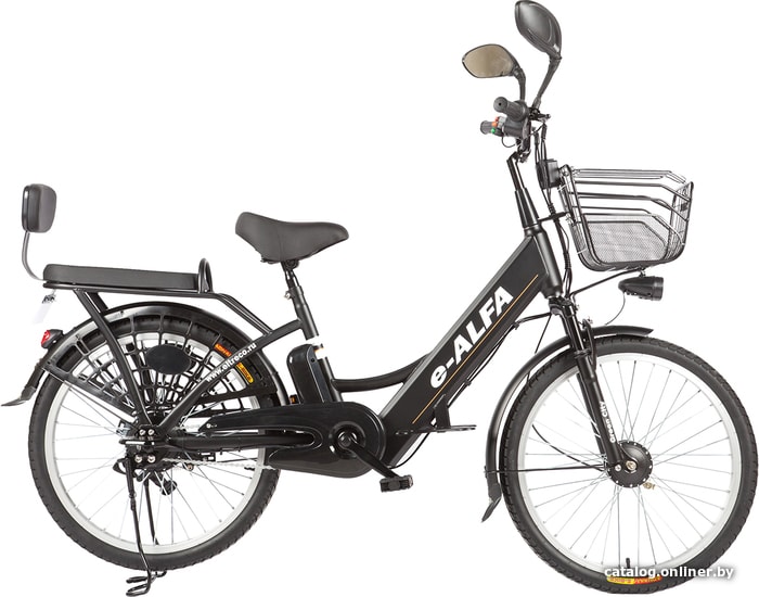

Электровелосипед Eltreco Green City E-Alfa (черный)