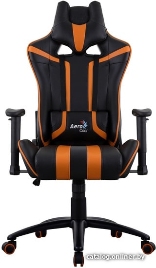 

Кресло AeroCool AC120 AIR (черный/оранжевый)