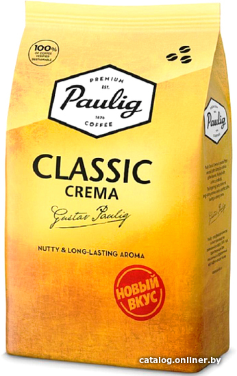 

Кофе Paulig Classic Crema зерновой 1 кг