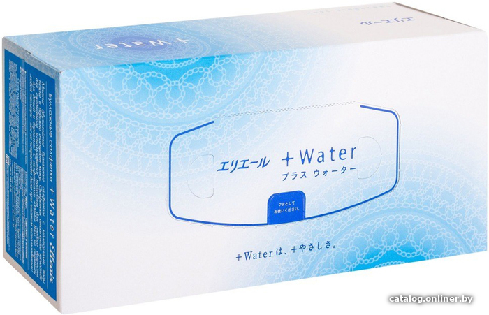 

Бумажные салфетки Goo.N Elleair Tissue+ Water (180 шт)