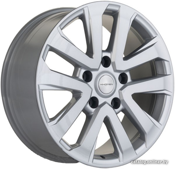

Литые диски Khomen KHW2003 20x8.5" 5x150мм DIA 110.1мм ET 45мм F-Silver