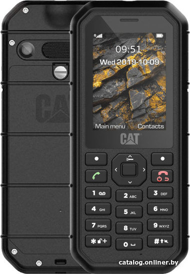 

Кнопочный телефон Caterpillar Cat B26 (черный)