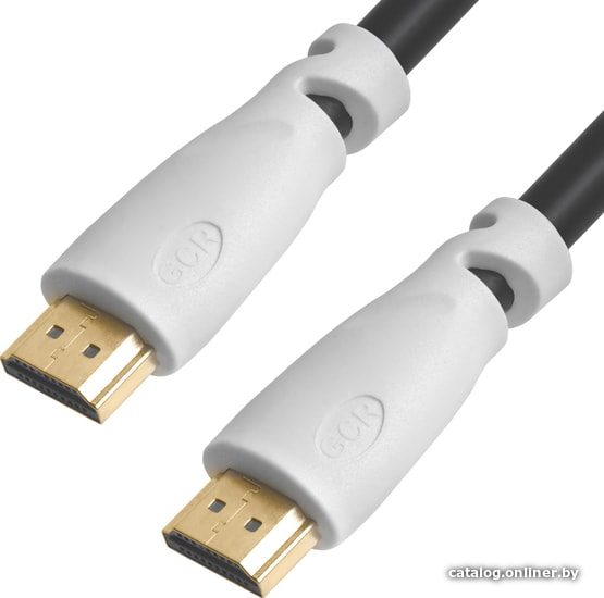 

Кабель Greenconnect Russia GCR-51191 HDMI - HDMI (3 м, белый\черный)
