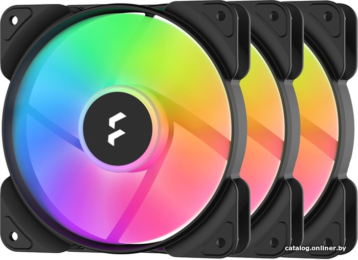 

Набор вентиляторов Fractal Design Aspect 12 RGB (черный, 3 шт) FD-F-AS1-1206