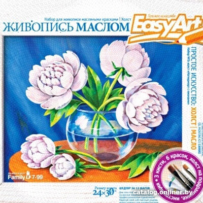 

Набор для рисования EasyArt Пионы 737015