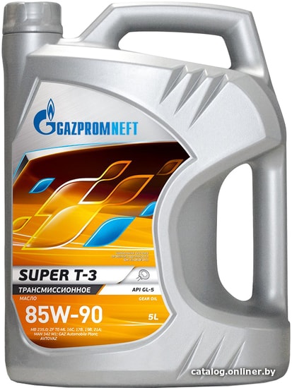 

Трансмиссионное масло Gazpromneft Super T-3 85W-90 5л