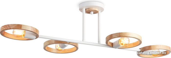 

Люстра средней высоты Ambrella light Traditional TR8247/4 WH/LWD