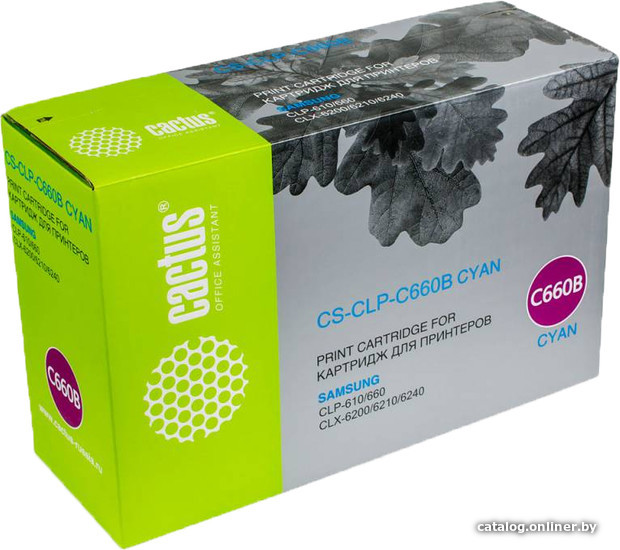 

Картридж CACTUS CS-CLP-C660B