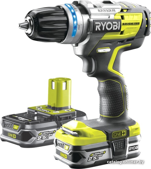 

Ударная дрель-шуруповерт Ryobi R18PDBL-225S 5133003613 (с 2-мя АКБ)