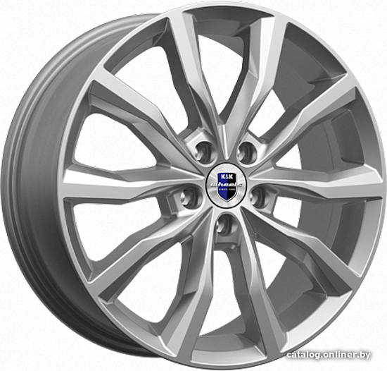 

Литые диски K&K Портер 18x7.5" 5x100мм DIA 57.1мм ET 38мм Дарк платинум