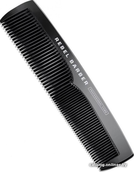 

Расческа Rebel Barber Men's Comb Total Black