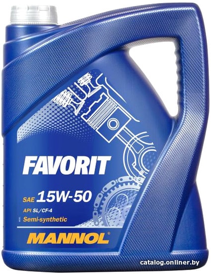 

Моторное масло Mannol Favorit 15W-50 5л