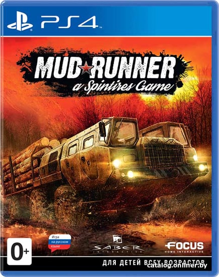 

Spintires: Mudrunner для PlayStation 4