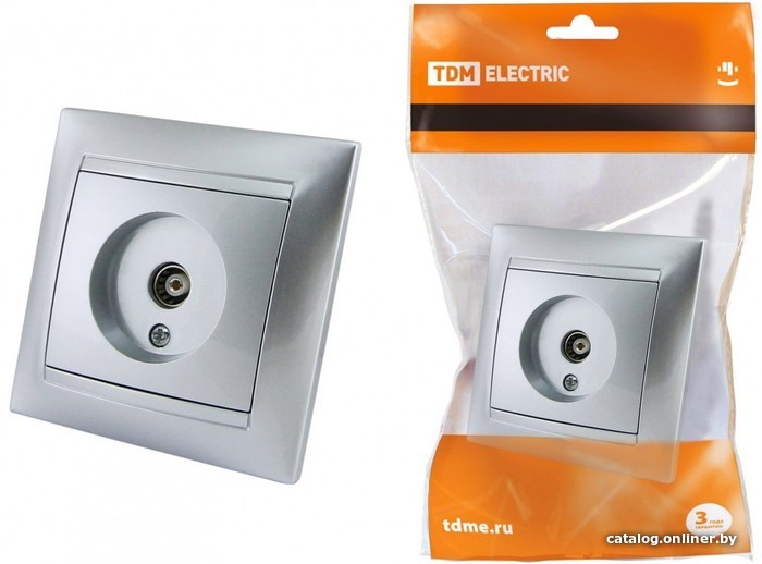 

Розетка телевизионная TDM Electric Лама SQ1815-0217