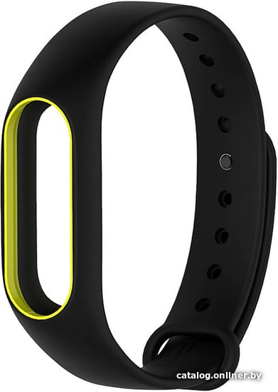 

Ремешок Xiaomi для Mi Band 2 (черный/желтый)