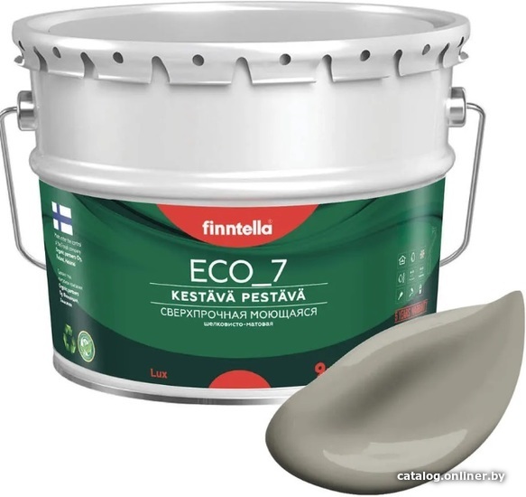 

Краска Finntella Eco 7 Galiotis F-09-2-9-FL081 9 л (серо-коричневый)