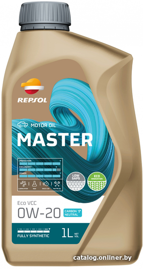 

Моторное масло Repsol Master Eco VCC 0W-20 1л