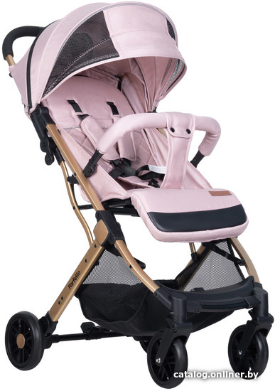 

Коляска прогулочная «книга» Farfello Comfy Go CG-88 (розовый загар)
