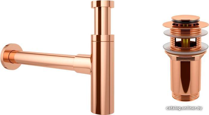 

Сифон Wellsee Drainage System 182122001 (сифон, донный клапан, розовое золото)