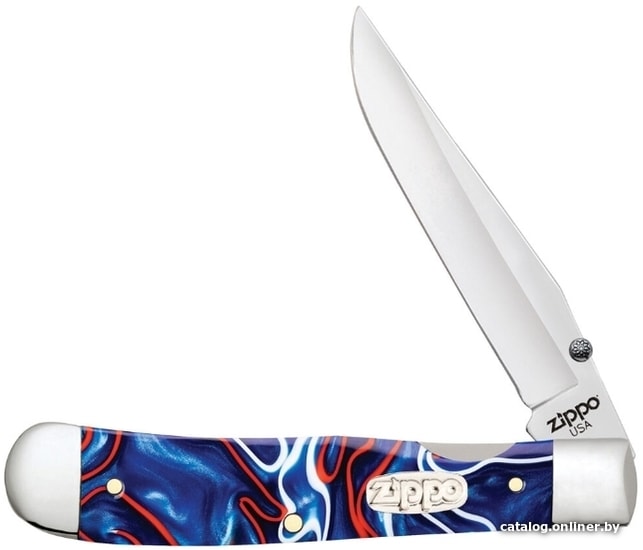 

Складной нож Zippo Patriotic Kirinite Smooth Trapper + Zippo 207