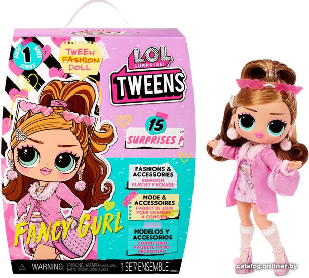 

Кукла-сюрприз L.O.L. Surprise! Tweens Fashion Doll Fancy Gurl 576679