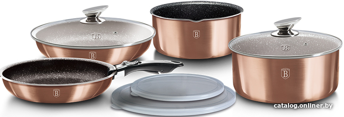 

Набор кастрюль Berlinger Haus Rosegold Line BH-6147