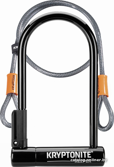 

U-образный велосипедный замок Kryptonite Keeper Standard with 4' Flex Cable 004370