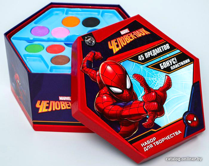 

Набор для рисования Sima-Land Marvel Человек-паук 2461278